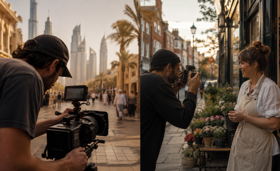 Filmmakers creating authentic local brand stories in Dubai and London