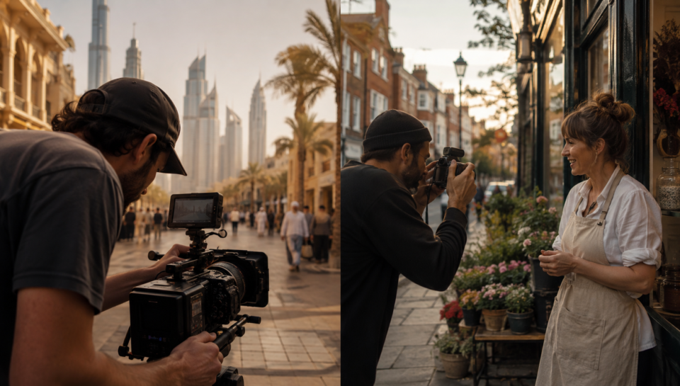 Filmmakers creating authentic local brand stories in Dubai and London